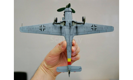 1/48 модель самолета Фокке-Вульф Танк Та-152 Германия Focke-Wulf Ta-152 высотный истребитель Вторая Мировая война, масштабные модели авиации, самолёт, коллекция Новостройки СПб, 1:48