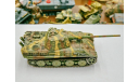 1/35 модель танка Пантера-2 металлические траки и ствол, масштабные модели бронетехники, коллекция Новостройки СПб, scale35