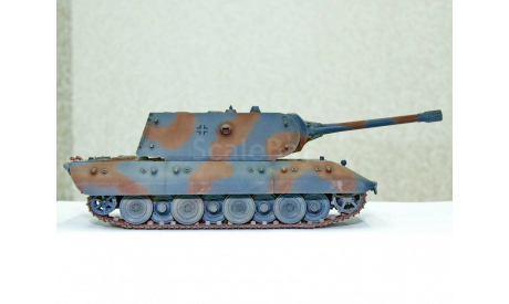 1/35 модель танка Е-100 с башней Маус Германия 1945 год Е-100 башня Maus, масштабные модели бронетехники, коллекция Новостройки СПб, scale35