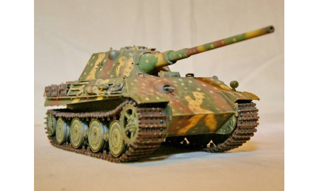 1/35 модель танка Пантера-2 металлические гусеницы и ствол, масштабные модели бронетехники, коллекция Новостройки СПб, scale35