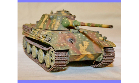 1/35 модель танка Пантера-2 металлические гусеницы и ствол, масштабные модели бронетехники, коллекция Новостройки СПб, scale35