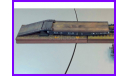 1/35 Модель тяжелой железнодорожной платформы Тип ССигрекмс 80, железнодорожная модель, железнодорожная платформа, коллекция Новостройки СПб, scale35