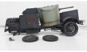 1/35 модель автомобиля Пирс-Эрроу 1916 год, Британская Империя, пушечный бронеавтомобиль времен Первой мировой войны, масштабная модель, коллекция Новостройки СПб, scale35