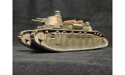 1/35 модель танка Шар 2С Франция Char 2C сверхтяжелый танк