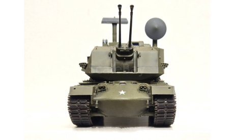 1/35 модель танка М247 Сержант Йорк США ЗСУ 40 мм х 2 М-247 Форд Аэроспейс 1981 M247 Sergeant York, масштабные модели бронетехники, Ford, коллекция Новостройки СПб, scale35