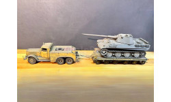1/35 модель автомобиля КАЕЛБЛЕ Зет6 с Сд.Ах.121 танковоз Kaelble Z6 V2A und Sd.Ah. 121 75t Culemeyer Германия Вторая Мировая война