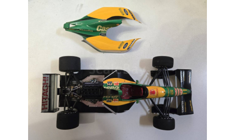 1/20 Lotus Type 107 Ford #11 Mika Hakkinen (1992 FIA Formula 1) Tamiya Collector’s Club Diecast Model, масштабная модель, Коллекция Новостройки СПб, scale18