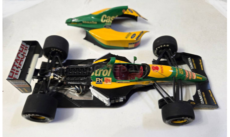 1/20 Lotus Type 107 Ford #11 Mika Hakkinen (1992 FIA Formula 1) Tamiya Collector’s Club Diecast Model, масштабная модель, Коллекция Новостройки СПб, scale18