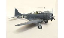 1/48 модель самолета Дуглас СБД Донтлесс США Douglas SBD Dauntless палубный пикирующий бомбардировщик -разведчик, масштабные модели авиации, Коллекция Новостройки СПб, scale48