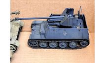 1/35 модель танка 76,2 мм САУ Мардер II Д Сд.Кфзед 132 с 76,2 мм пушкой ПАК 36 (р) на шасси Панцер 2 Д Sd.Kfz.132 Panzerjager II D fur PaK 36 Marder II металлические гусеницы, масштабные модели бронетехники, Коллекция Новостройки СПб, 1:35