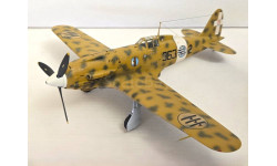 1/48 модель самолета Макки С-202 Фольгоре Молния К 202 истребитель Macchi C.202 Folgore Италия Вторая Мировая война