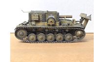 1/35 модель танка Бергепанцер 2 БРЭМ Т-2 Bergepanzer II Recovery tank бронированная ремонтно эвакуационная машина на шасси Т-2 Панцер 2 Германия Панцер-2, масштабные модели бронетехники, Коллекция Новостройки СПб, scale35