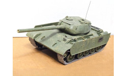 1/35 модель танка Т-44 100 Т-44-100 с 100 мм пушкой СССР смола Уральский Сокол металл гусеницы