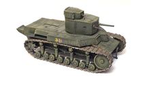 1/35 модель танка Т-24 образца 1930 года СССР смола Soviet T-24 Medium Tank, масштабные модели бронетехники, коллекция Новостройки СПб, 1:35