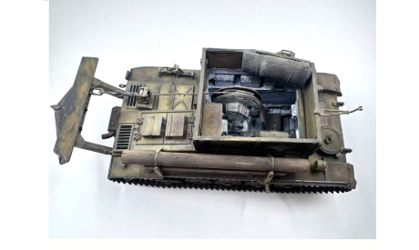 1/35 модель танка Бергепанцер 2 БРЭМ Т-2 Bergepanzer II Recovery tank бронированная ремонтно эвакуационная машина на шасси Т-2 Панцер 2 Германия Панцер-2, масштабные модели бронетехники, Коллекция Новостройки СПб, scale35