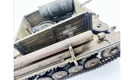 1/35 модель танка Бергепанцер 2 БРЭМ Т-2 Bergepanzer II Recovery tank бронированная ремонтно эвакуационная машина на шасси Т-2 Панцер 2 Германия Панцер-2, масштабные модели бронетехники, Коллекция Новостройки СПб, scale35