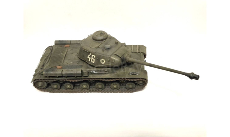 1/35 модель танка ИС-2 об 1943 года Советский тяжелый танк СССР Russian Heavy Tank JS-2 Model 1943 Joseph Stalin-2 Soviet Heavy Tank J. Stalin II Soviet Heavy Battle Tank, масштабные модели бронетехники, Коллекция Новостройки СПб, scale35