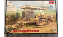 1/35 Сборная модель Артиллерийский трактор Холт 75 тягач Британская Империя США Франция Первая Мировая война Роден 812, масштабная модель трактора, Коллекция Новостройки СПб, scale35, Caterpillar
