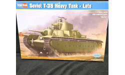 1/35 сборная модель танка Т-35 пятибашенный танк с коническими башнями и наклонной рубкой обр 1939 СССР Хобби Босс 83844 HobbyBoss 83844 Soviet T-35 Heavy Tank Late