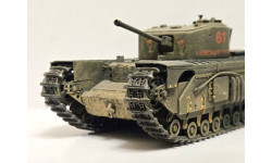 1/35 модель танка Черчилль название танка ’Александр Невский’ с Ленинградского фронта СССР British Infantry Tank Mk.IV Churchill Mk.VII
