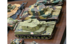 1/35 модель танка IJA The Type 5 medium tank Chi-Ri Тип 5 Чи-Ри Тип.5 Чи Ри Япония Императорская армия 1944 год Вторая Мировая война японский танк