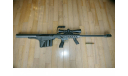 1/6 Продажа модель 12,7 мм винтовки Баррет М82А2 с оптическим прицелом США, редкая масштабная модель, коллекция Новостройки СПб, scale35, винтовка