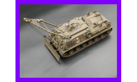 1/35 модель танка М88А1 БРЭМ бронированная ремонтно эвакуационная машина США M88A1 Recovery Tank Bergepanzer М-88 М 88 М88 Hercules М88 Геркулес, масштабные модели бронетехники, Коллекция Новостройки СПб, scale35