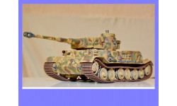 1/35 модель танка Т-6 Тигр Порше, ВК 4501П, Порше тип 101,обмазанного циммеритом (на модели-ручной работы) Германия 1942 год
