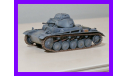1/35 модель танка Т-2 Панцеркампфваген 2 модификации В с беобахтунгштурм-наблюдательной башней, масштабные модели бронетехники, коллекция Новостройки СПб, scale35