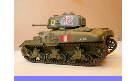 1/35 модель танка Рам Мк 2 Tank Cruiser Ram Mk.II Канада Британская Империя 1941 год, масштабные модели бронетехники, коллекция Новостройки СПб, scale35