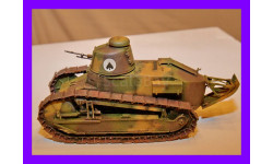 1/35 продажа модели легкого танка Рено ФТ-17 Модель с металлическими рабочими траками