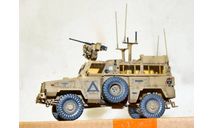 1/35 модель автомобиля РГ-31 Марк 3 Ньяла с пулеметно гранатометным модулем , бронетранспортер БТР создан на шасси UNIMOG УНИМОГ Канада США, масштабная модель, коллекция Новостройки СПб, 1:35