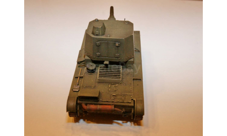 1/35 модель танка 76 мм САУ А-39 проект на базе танка Т-26, СССР 1933 год, масштабные модели бронетехники, коллекция Новостройки СПб, scale35