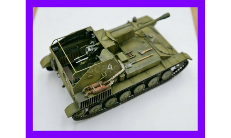 1/35 продажа модели танка 76 мм САУ СУ-76М на базе танка Т-70 СССР 1942  год, масштабные модели бронетехники, коллекция Новостройки СПб, scale35