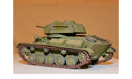 1/35 модель танка Т-80 СССР 1942 год легкий танк, масштабные модели бронетехники, коллекция Новостройки СПб, scale35
