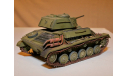 1/35 продажа модели легкого танка Т-80 СССР 1942 год, масштабные модели бронетехники, коллекция Новостройки СПб, scale35