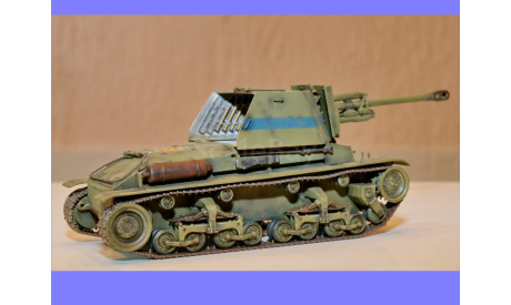 1/35 модель танка 76 мм САУ ТАКАМ Р-2 ТАСАМ R-2 Tun Anticar pe Afet Mobil Румыния Skoda S-II-a он же R-2, масштабные модели бронетехники, коллекция Новостройки СПб, scale35