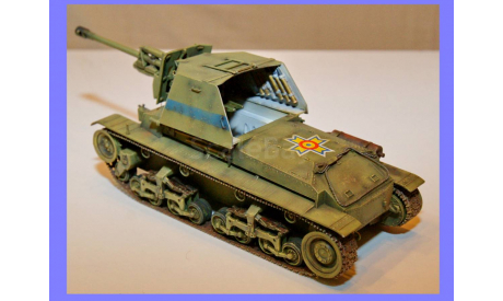 1/35 модель танка 76 мм САУ ТАКАМ Р-2 Румыния 1940-е, масштабные модели бронетехники, коллекция Новостройки СПб, scale35
