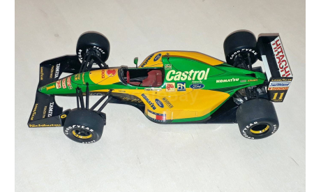1/20 Lotus Type 107 Ford #11 Mika Hakkinen (1992 FIA Formula 1) Tamiya Collector’s Club Diecast Model, масштабная модель, Коллекция Новостройки СПб, scale18