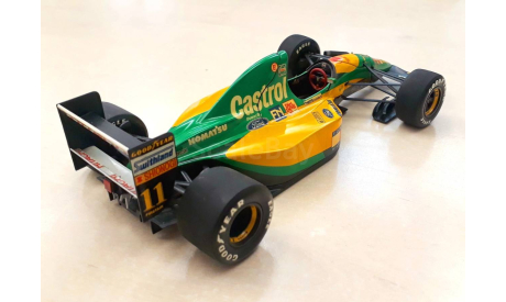 1/20 Lotus Type 107 Ford #11 Mika Hakkinen (1992 FIA Formula 1) Tamiya Collector’s Club Diecast Model, масштабная модель, Коллекция Новостройки СПб, scale18