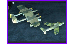 1/144 Модель самолета Даймлер-Бенц Проект Б Америкабомбер Германия Вторая Мировая война