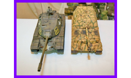 1/35 модель танка М103 А1, США 1950-е годы М-103 А1 металлический ствол пушки, масштабные модели бронетехники, коллекция Новостройки СПб, 1:35