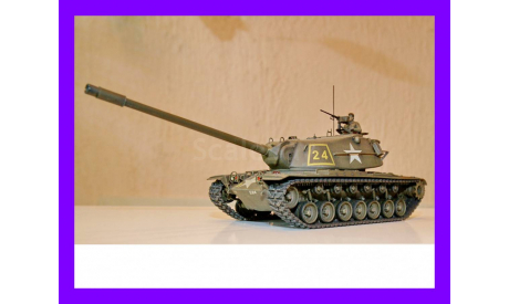1/35 модель танка М103 А1, США 1950-е годы М-103 А1 металлический ствол пушки, масштабные модели бронетехники, коллекция Новостройки СПб, 1:35