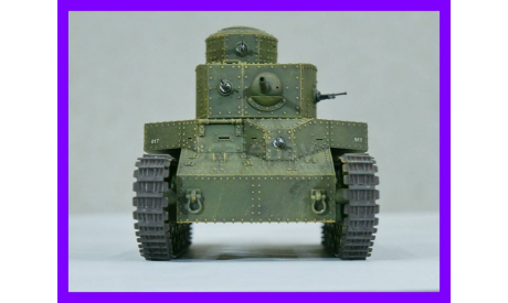 1/35 модель танка Т-24 образца 1930 года СССР смола, масштабные модели бронетехники, коллекция Новостройки СПб, scale35