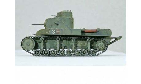 1/35 модель танка Т-24 образца 1930 года СССР смола, масштабные модели бронетехники, коллекция Новостройки СПб, scale35