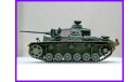 1/35 модель танка Панцер 3 М, Т-3 мод.М, Панцеркампфваген 3 М, масштабные модели бронетехники, коллекция Новостройки СПб, scale35