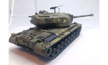 1/35 модель танка Т-30 опытный тяжёлый танк США 1945 год, развитие танка Т-29 со 155 мм орудием гаубицей-пушкой Т7 предшественник Т-34, масштабные модели бронетехники, Коллекция Новостройки СПб, scale35