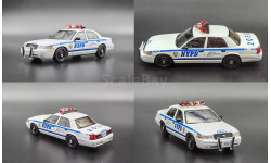 Модель полицейской машины Ford Crоwn Victоriа NYPD масштаб 1:64