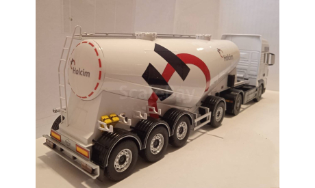 Цементовоз полуприцеп Bonum MAN TGX 18.480, масштабная модель, scale43