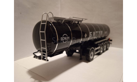 Полуприцеп цистерна битумовоз Bonum 1:43, масштабная модель, 1/43